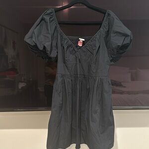Black Babydoll Summer Dress